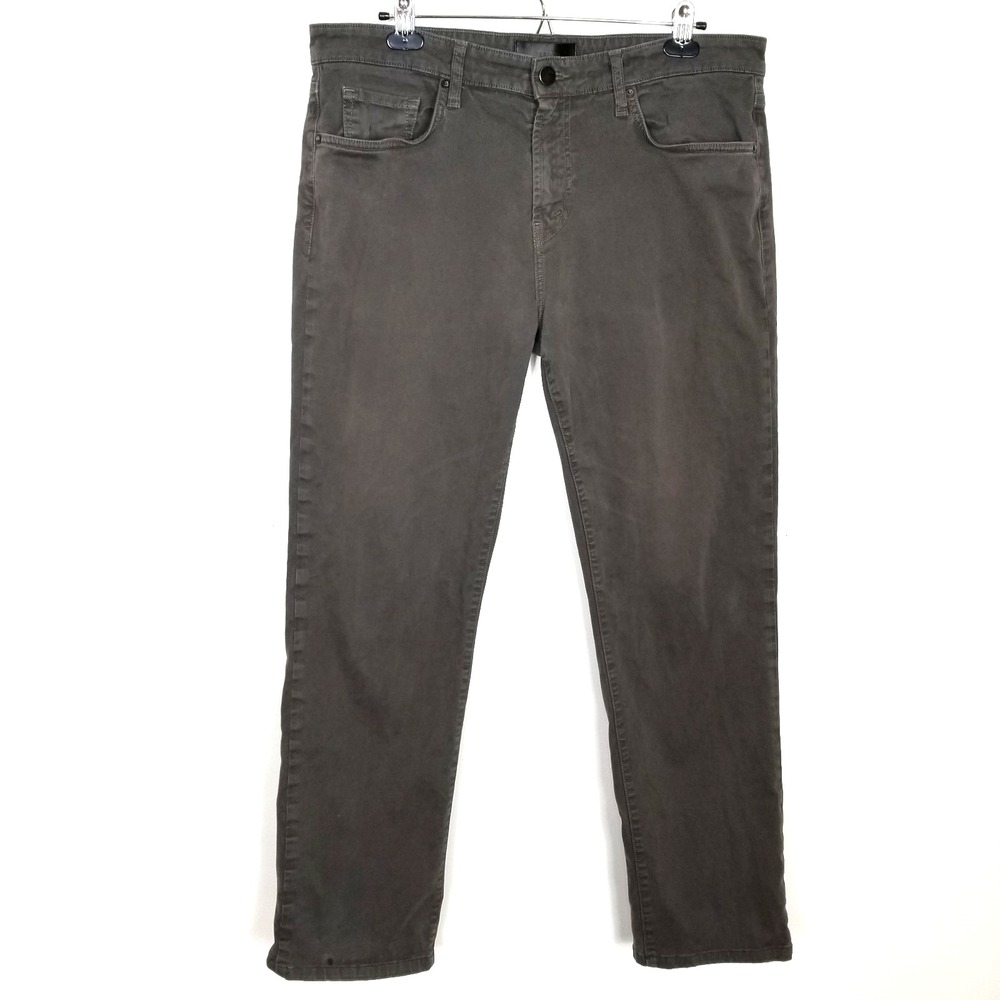 J Brand‎ Men Cole Straight Leg Jeans Sz 36 Black Casual Stretchy City